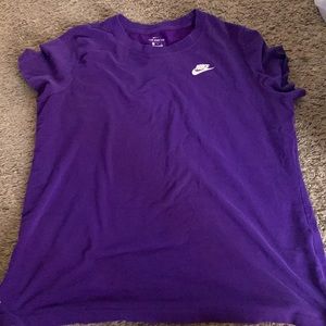 Purple Nike t-shirt